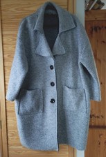 Made In Italy Woll Filz Mantel