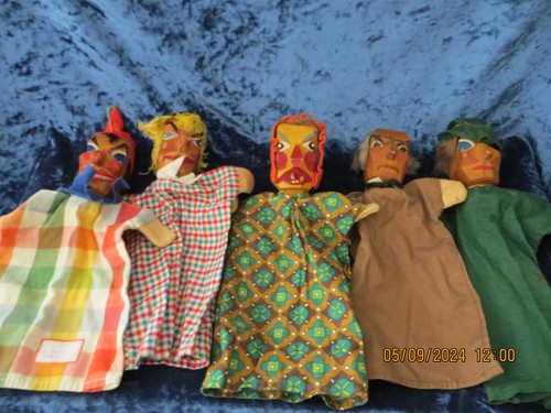 Handpuppen lotte sievers hahn - handpuppen,