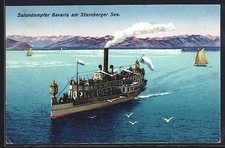 Salondampfer bavaria auf dem - auf,