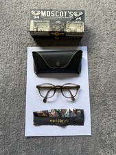 MOSCOT Lemtosh brown-ash 49 Original mit Etui, Putztuch und Box