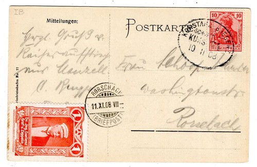 Zeppelin flugpost graf - graf, von