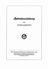 302209 bedienung dieselameise - 302209,