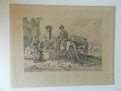 Radierung johann adam klein - johann,