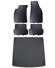 Fußmatten Kofferraumwanne für Audi A4 8E B6 B7 Avant 2001-2008 Set Gummi Matten