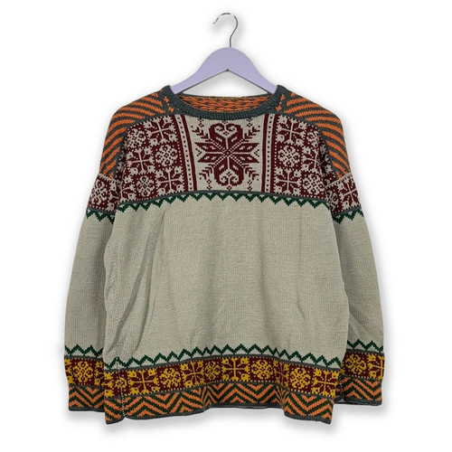 Vintage handmade pullover - vintage,