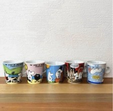 Mumin Figur Becher Tasse 5er