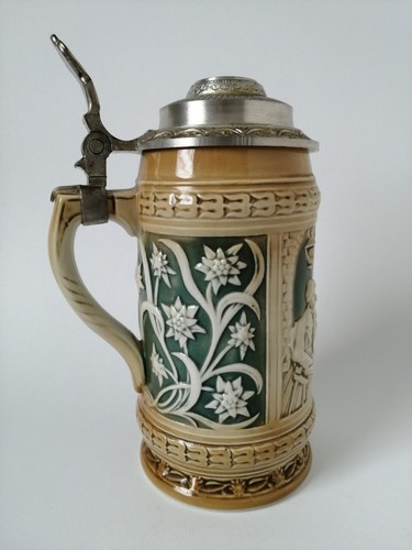Deutsche porzellan bierkrug - deutsche, porzellan-bierkrug