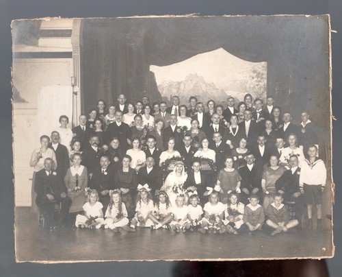 Antikes foto hochzeit 1930er - foto,