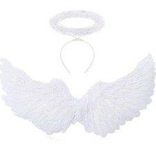 Engelsflügel Weiß 60cm