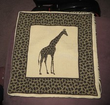 KISSENBEZÜGE  GIRAFFE + ZEBRA