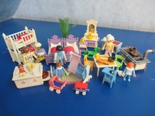 Nostalgie Kinder Babyzimmer Schlafzimmer Möbel zu 5300 Puppenhaus Playmobil 8322