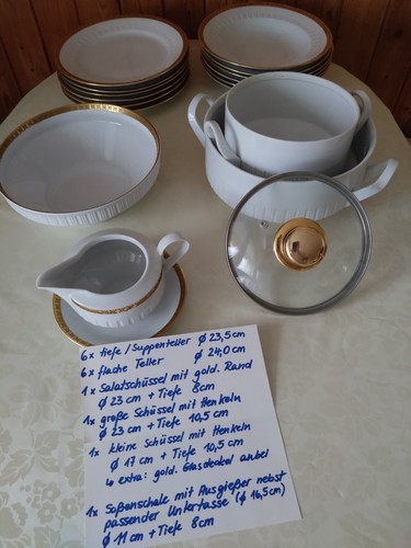 Speiseservice von kahla - speiseservice,