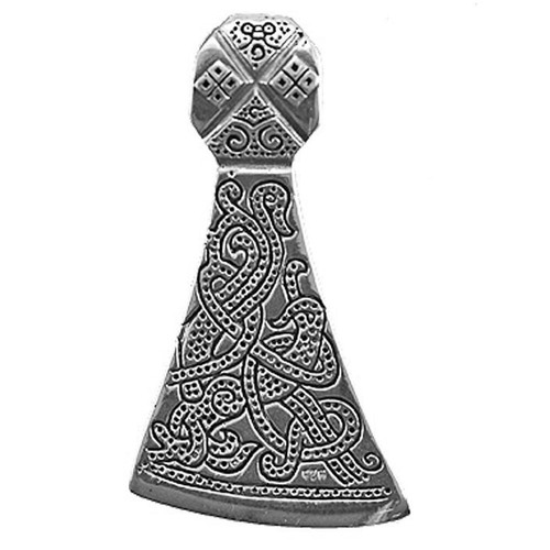 Axtblatt schmuck anhänger - axtblatt,