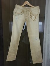 Hammergeile Jeans in Gold Von Ross&Disera Gr 25/39
