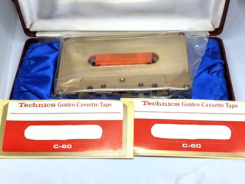 Technics golden cassette - technics,