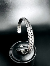 Armreif kornähre edelstahl - armreif,
