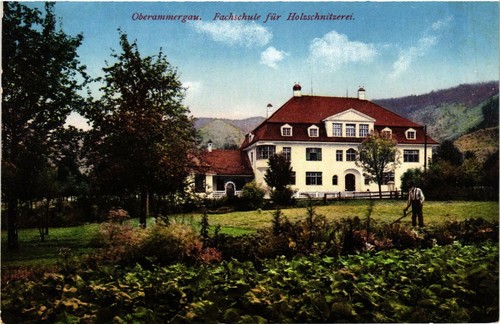 Cpa oberammergau - cpa, ak