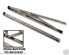 SICHERHEIT EINGESCHRÄNKT UPVC Fensterscharniere Reibungsbleibt. 12"" 16"" 24"" (ein Paar)