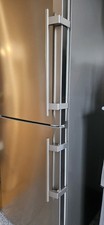 Liebherr Original Edelstahl Türgriffe + Scharnier für Kühl/GefrierKombination 