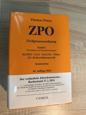 ZPO Kommentar 2024