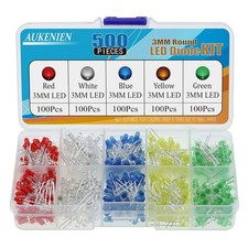 Led dioden set 500 stück - led,