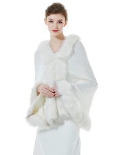 Kunstpelz Schal Stola Bolero