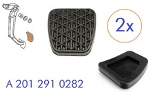 2 St. Pedalgummi Pedalbelag