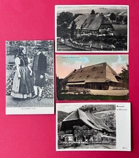 4 x AK Schwarzwald 1931/53