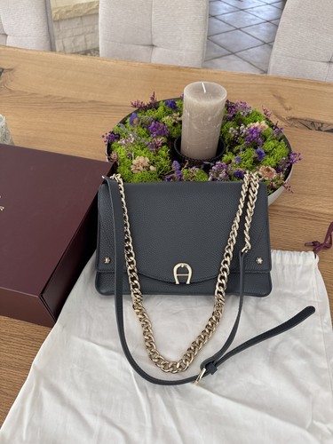 Aigner diadora tasche graublau - diadora,
