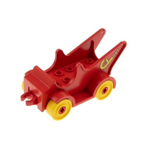 Lego duplo feuerwehr wagen - 1x,