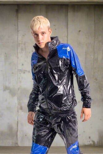 Shiny nylon jacket - shiny,