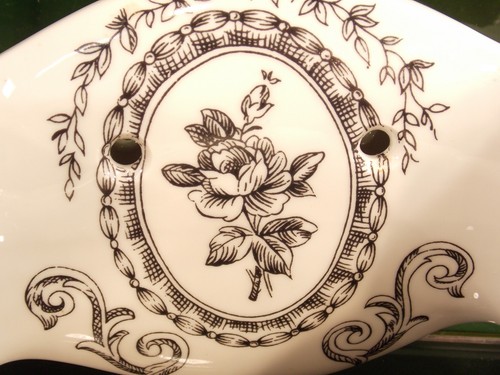 Antik bad keramik - bad, porcelaine