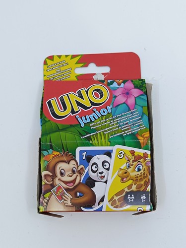 Uno junior kartenspiel mattel - kartenspiel,