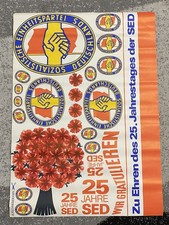 seltenes DDR Plakat /