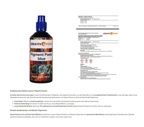 Epoxidharz pigment gießharz - epoxidharz,