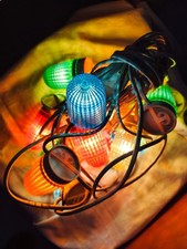 Partybeleuchtung-Lichterkette 16 teilig  DDR funktionstüchtig  Export ?