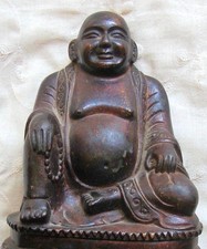 Bronzefigur budai lachender - budai,
