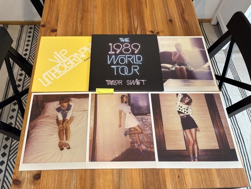 Taylor swift 1989 lithographs - swift,