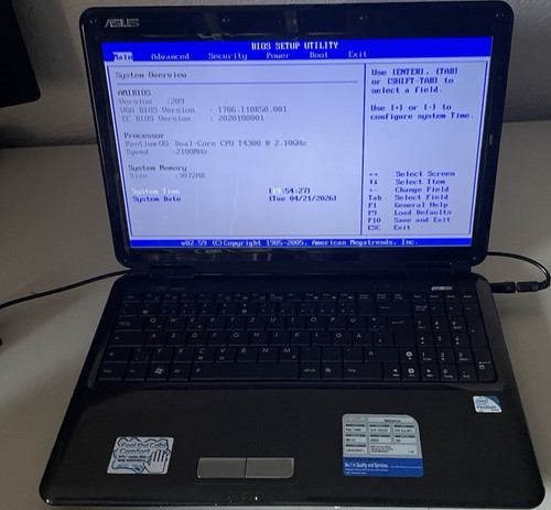 Asus k50ij notebook - asus,