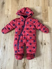 Schneeanzug 0-3 Monate Stern Design Fred & Flo. GUC