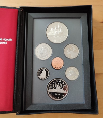 Coin proof set canada 1987 - 7, |