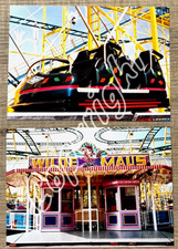 2 x Archiv Foto Achterbahn