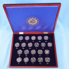 21 x 2 Euro 2012 10 Jahre Euro Diverse Länder Sammlung Lot in Sammelbox