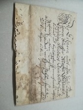 Dachbodenfund uralter Brief