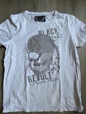 Herren T-Shirt Gr. XXL* Much&More* Weiß ** Strass**Totenkopf**