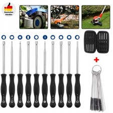15× Vergaser Schraubendreher Einstellwerkzeug Set Modelle Kettensäge Motorsägen