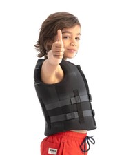 JOBE Neopren Vest Kids Neo Vest Kinder Schwimmweste Neoprenwest black