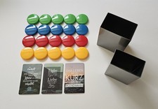 Zubehör für Magnet-Pinnwand * 23 Magnete * 2 Metallbehälter von IKEA