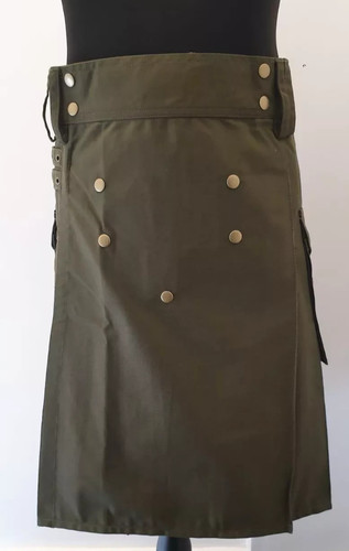 Herren baumwoll utility kilt - herren,