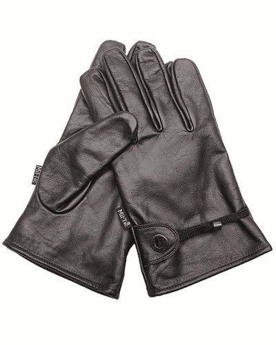 Leder fingerhandschuhe western - leder,